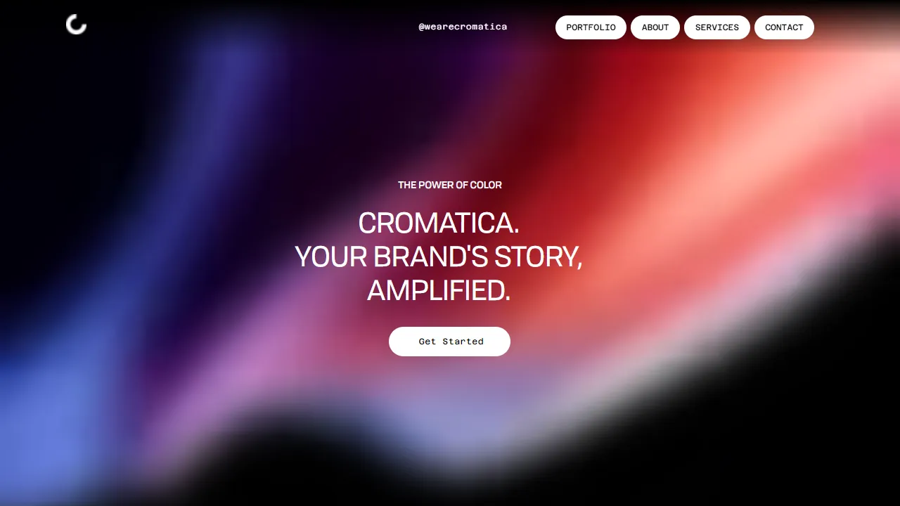 Screenshot of Cromatica Studio, LLC