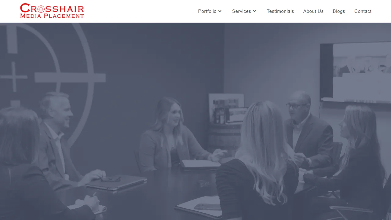 Screenshot of Crosshair Media Placement