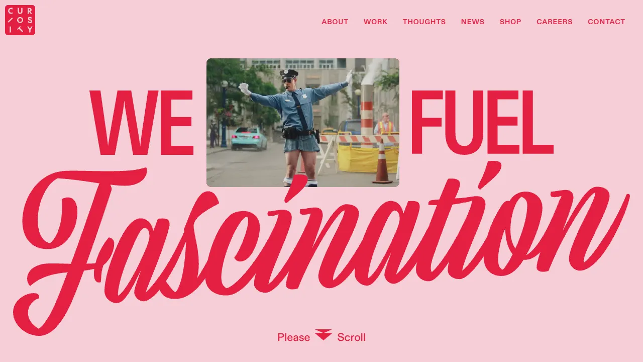 Screenshot of Curiosity