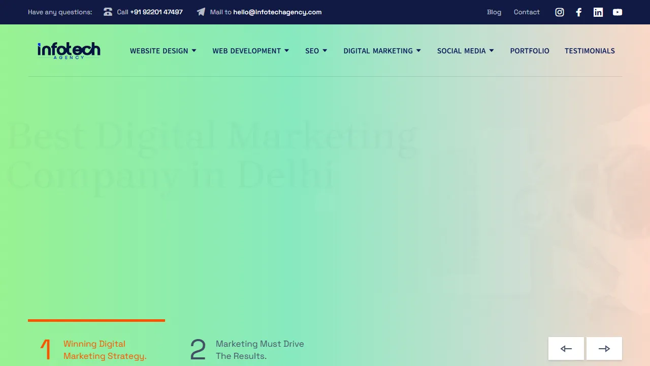 Screenshot of 𝗜𝗡𝗙𝗢𝗧𝗘𝗖𝗛 𝗔𝗚𝗘𝗡𝗖𝗬 | 𝗗𝗜𝗚𝗜𝗧𝗔𝗟 𝗠𝗔𝗥𝗞𝗘𝗧𝗜𝗡𝗚 𝗔𝗚𝗘𝗡𝗖𝗬 | 𝗦𝗲𝗼 𝗦𝗲𝗿𝘃𝗶𝗰𝗲𝘀 | 𝗪𝗲𝗯𝘀𝗶𝘁𝗲 𝗗𝗲𝘀𝗶𝗴𝗻 | 𝗦𝗼𝗰𝗶𝗮𝗹 𝗠𝗲𝗱𝗶𝗮 𝗠𝗮𝗿𝗸𝗲𝘁𝗶𝗻𝗴 | 𝗣𝗣𝗖 | 𝗔𝗽𝗽 𝗗𝗲𝘃𝗲𝗹𝗼𝗽𝗺𝗲𝗻𝘁