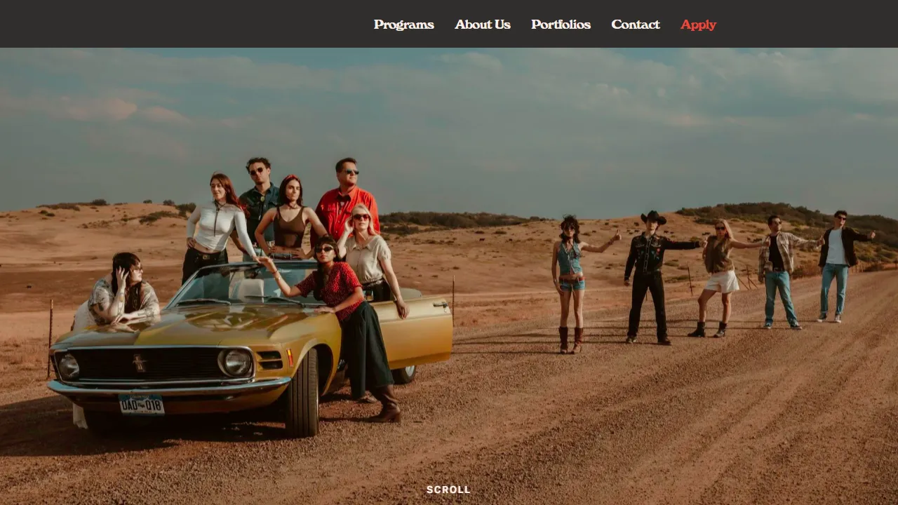 Screenshot of Denver Ad School