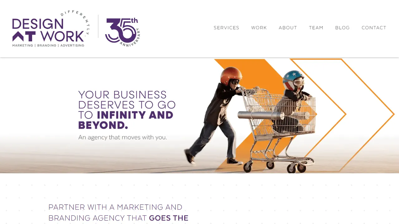 Screenshot of Design At Work