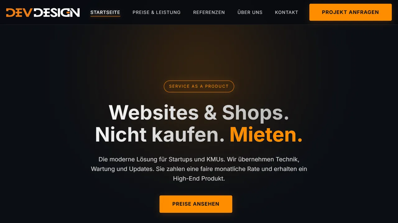 Screenshot of DEV-DESIGN UG (haftungsbeschränkt)