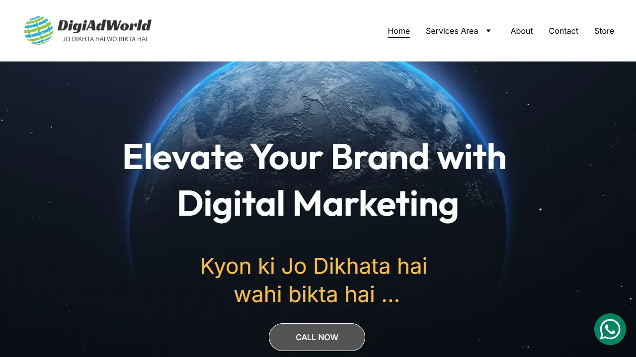 Screenshot of Digi Ad World