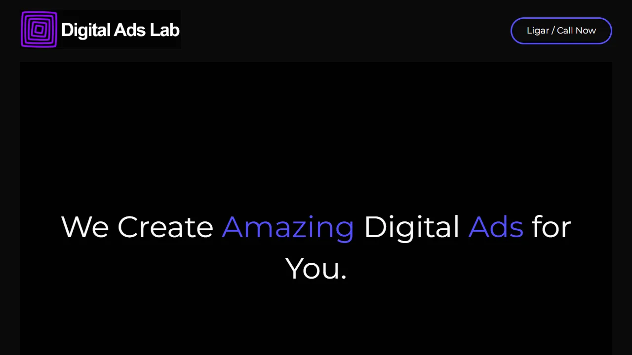 Screenshot of Digital Ads Lab