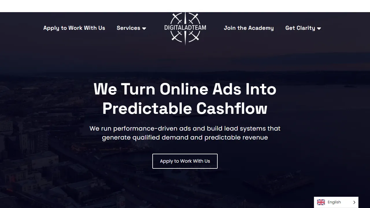 Screenshot of Digital Advertising Team