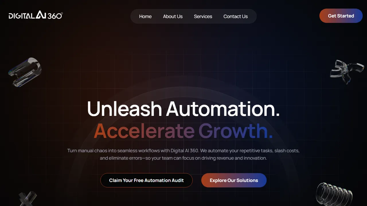 Screenshot of Digital AI 360