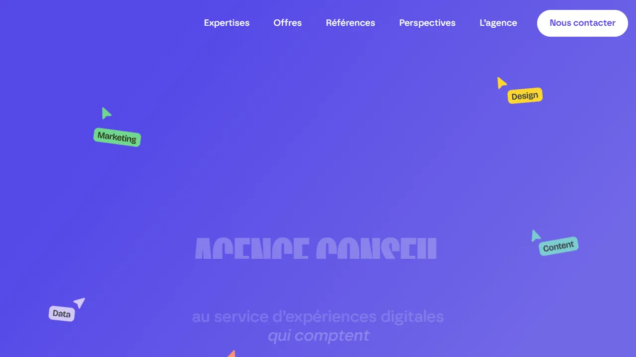 Screenshot of Digital Garden