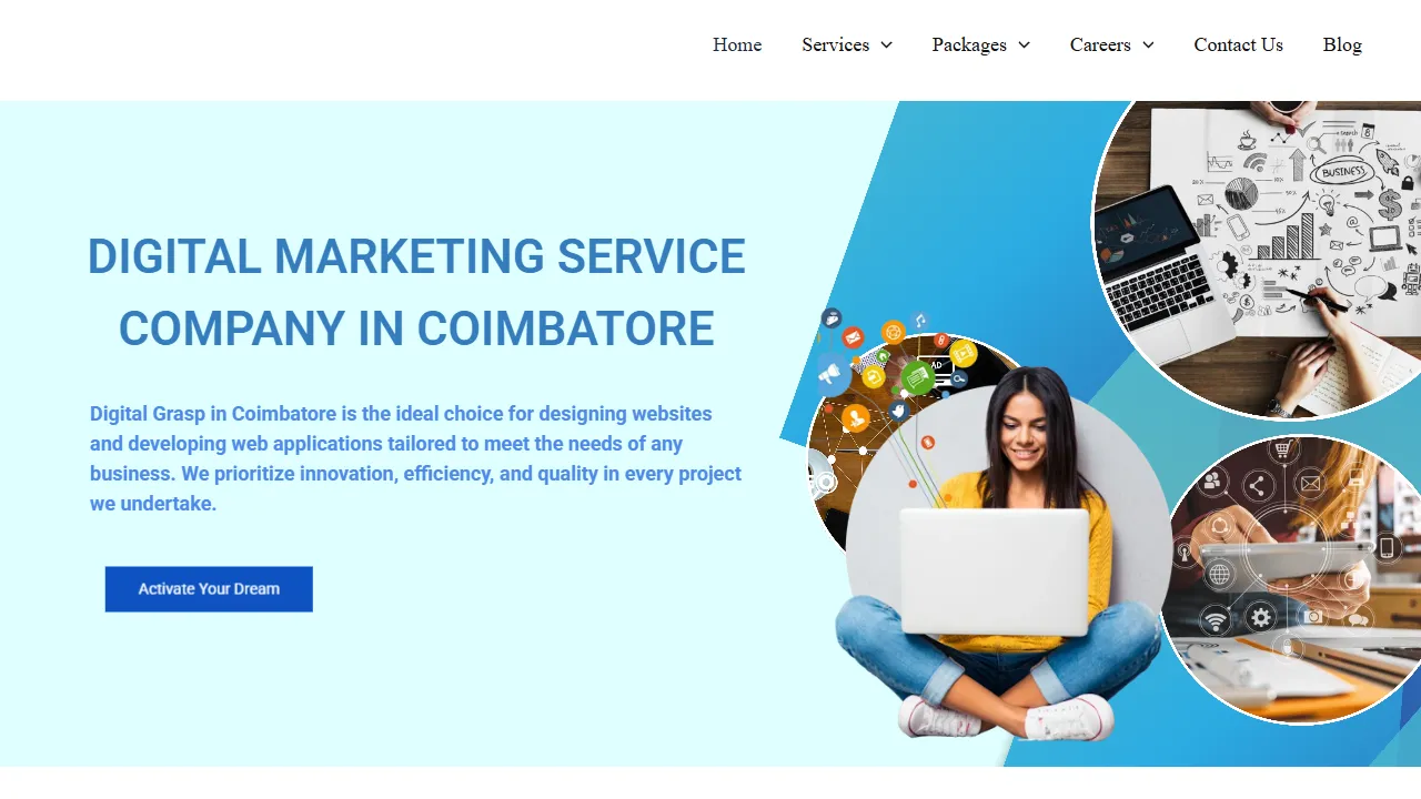 Screenshot of DIGITAL GRASP