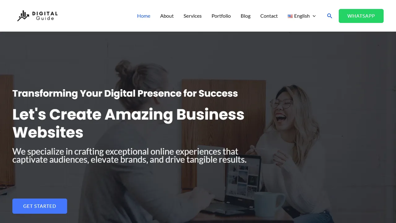 Screenshot of Digital Guide | Web Tasarım | Yazılım | SEO | Sosyal Medya Reklam (Ankara)