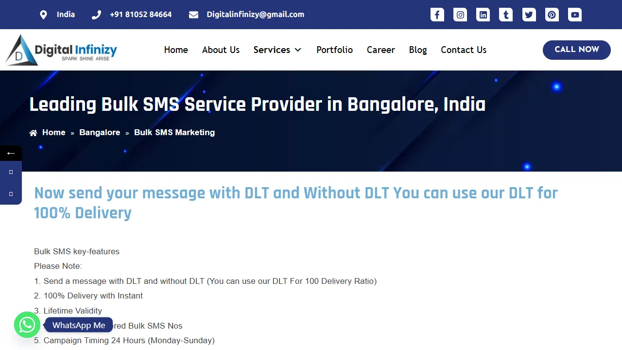 Screenshot of Digital Infinizy