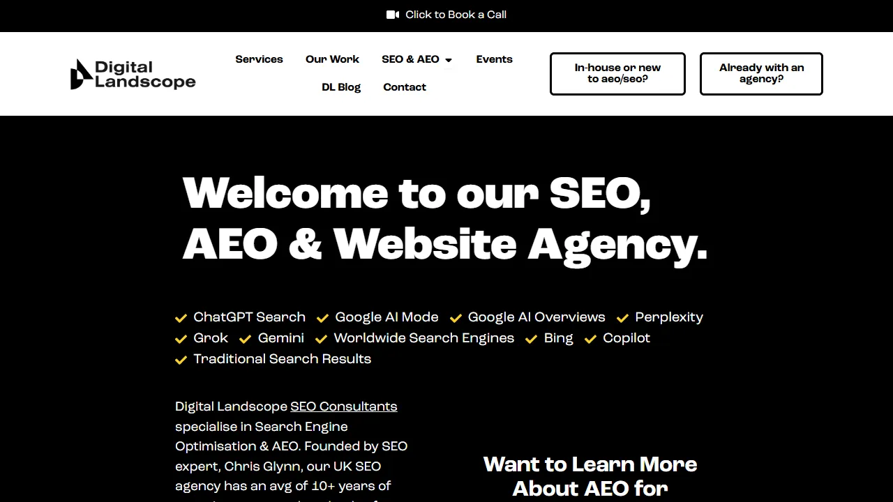 Screenshot of Digital Landscope