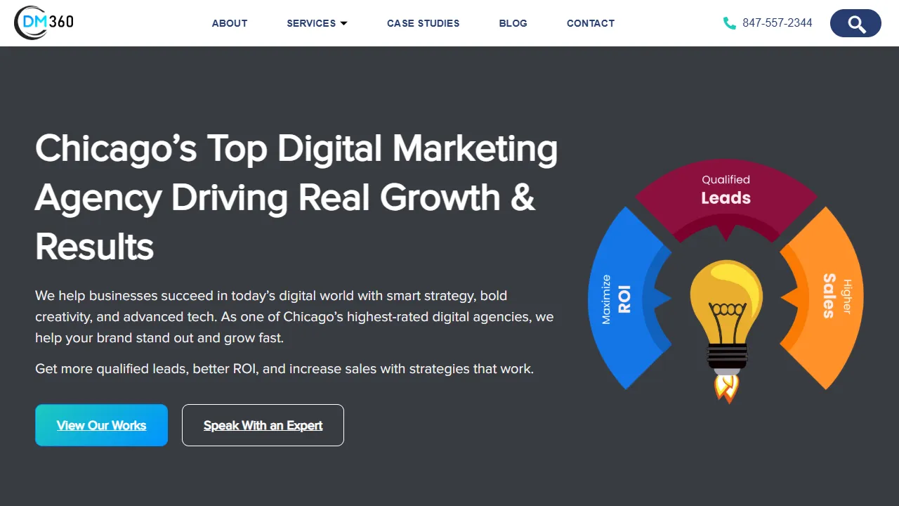 Screenshot of Digital Marketing 360