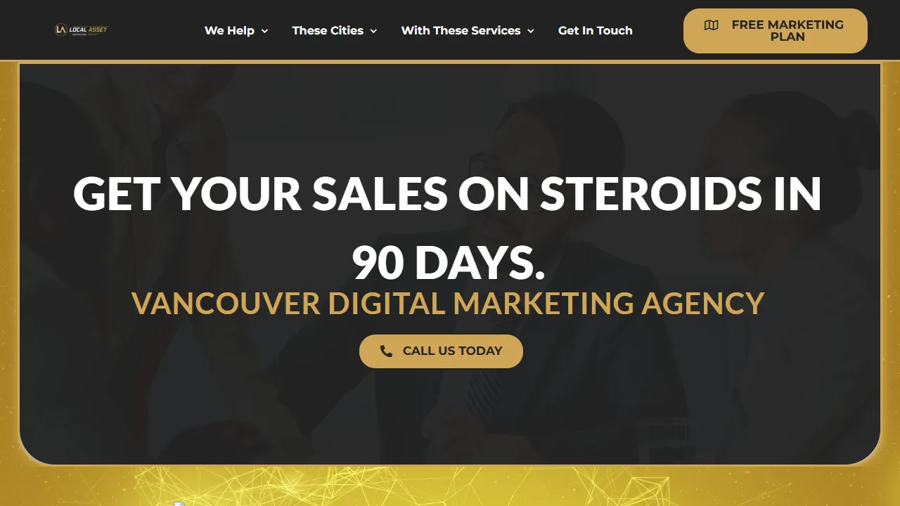 Screenshot of Digital Marketing Agency Vancouver