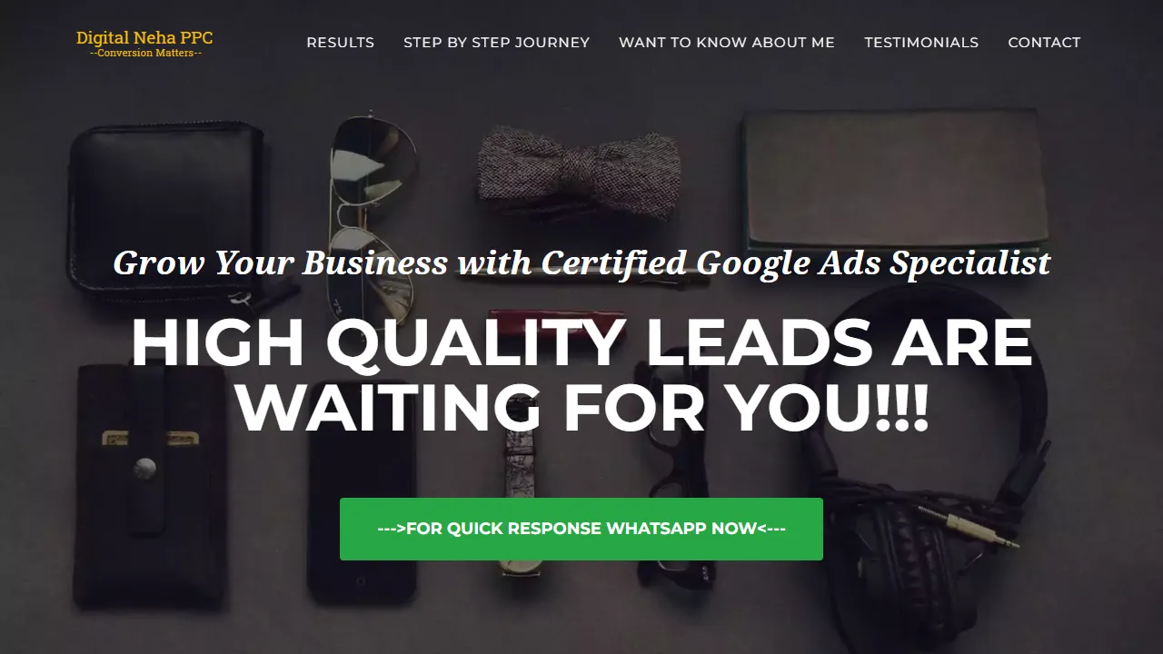 Screenshot of Digital Neha PPC