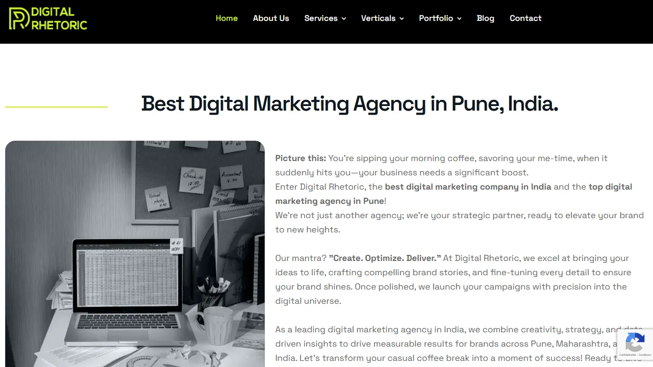 Screenshot of Digital Rhetoric