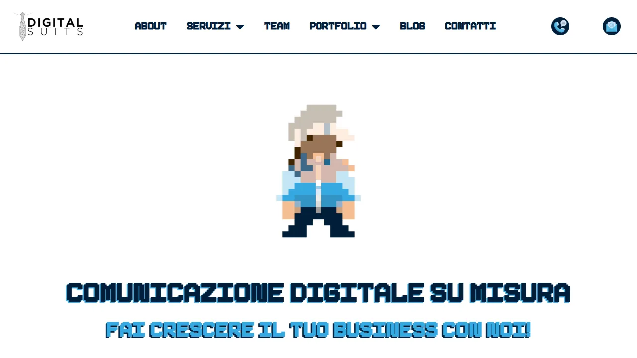 Screenshot of Digital Suits