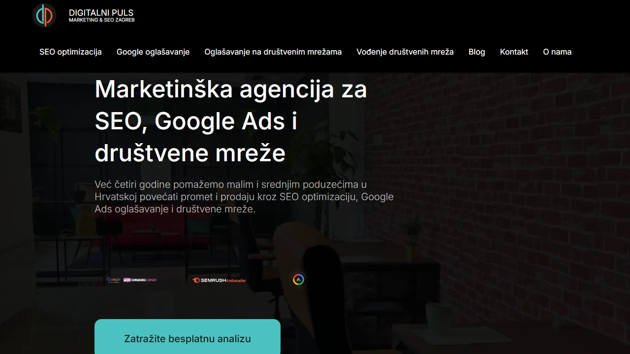 Screenshot of Digitalni Puls