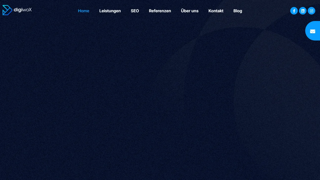 Screenshot of digiwox - Webdesign Dortmund