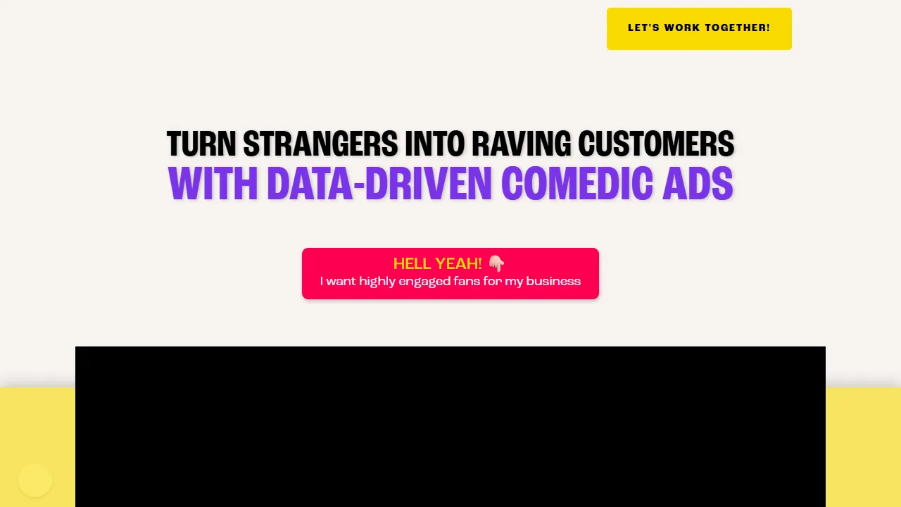 Screenshot of Dirty Jack Creative Agency