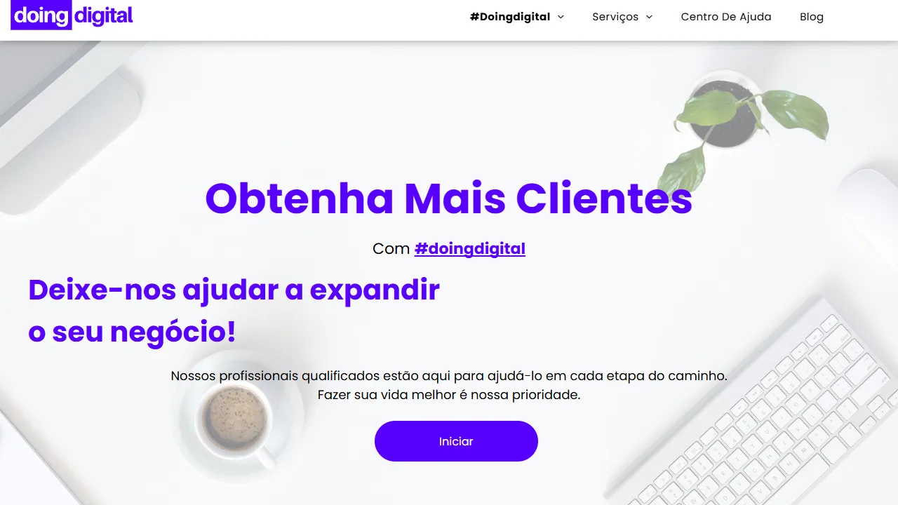 Screenshot of Doing Digital Agência De Marketing Digital