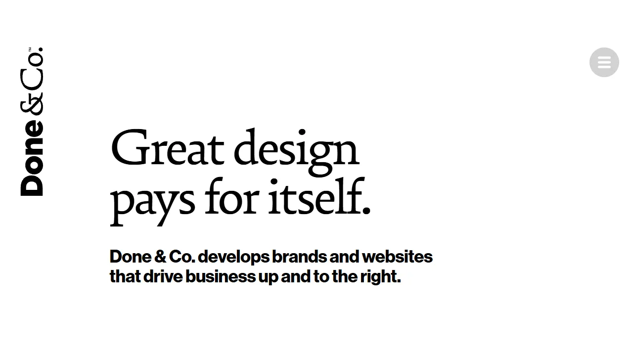 Screenshot of Done & Company LLC