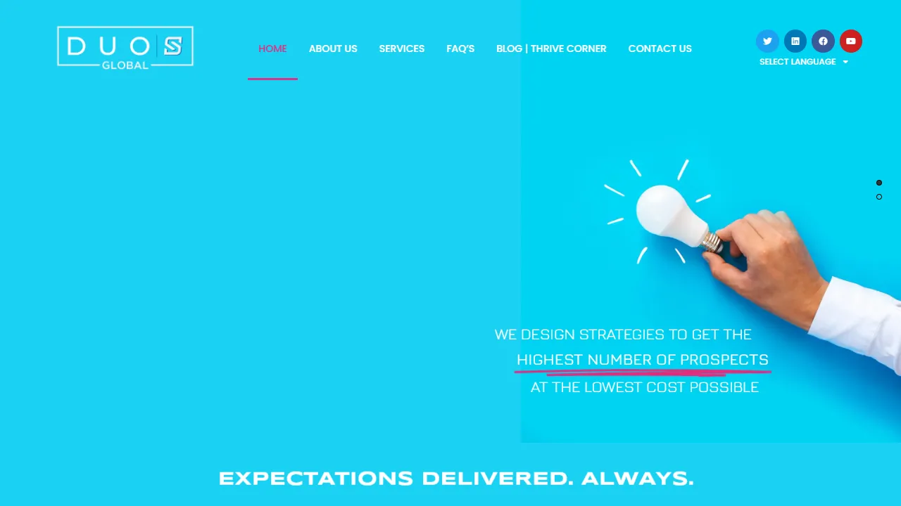 Screenshot of Duos Global