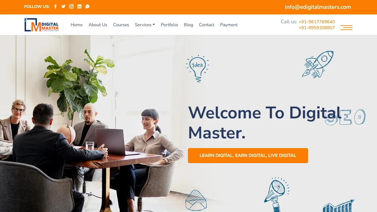 Screenshot of E-Digital Master