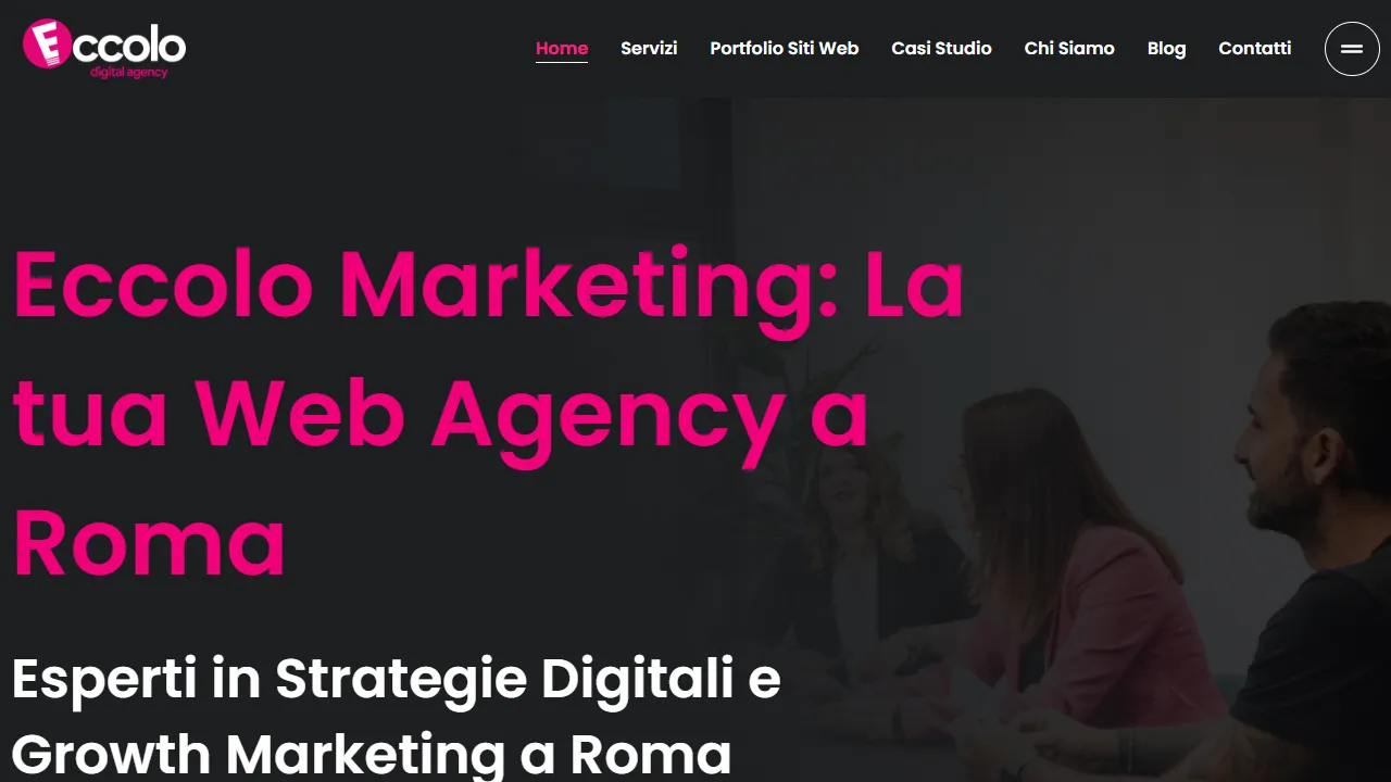 Screenshot of Eccolo Marketing | Digital Agency