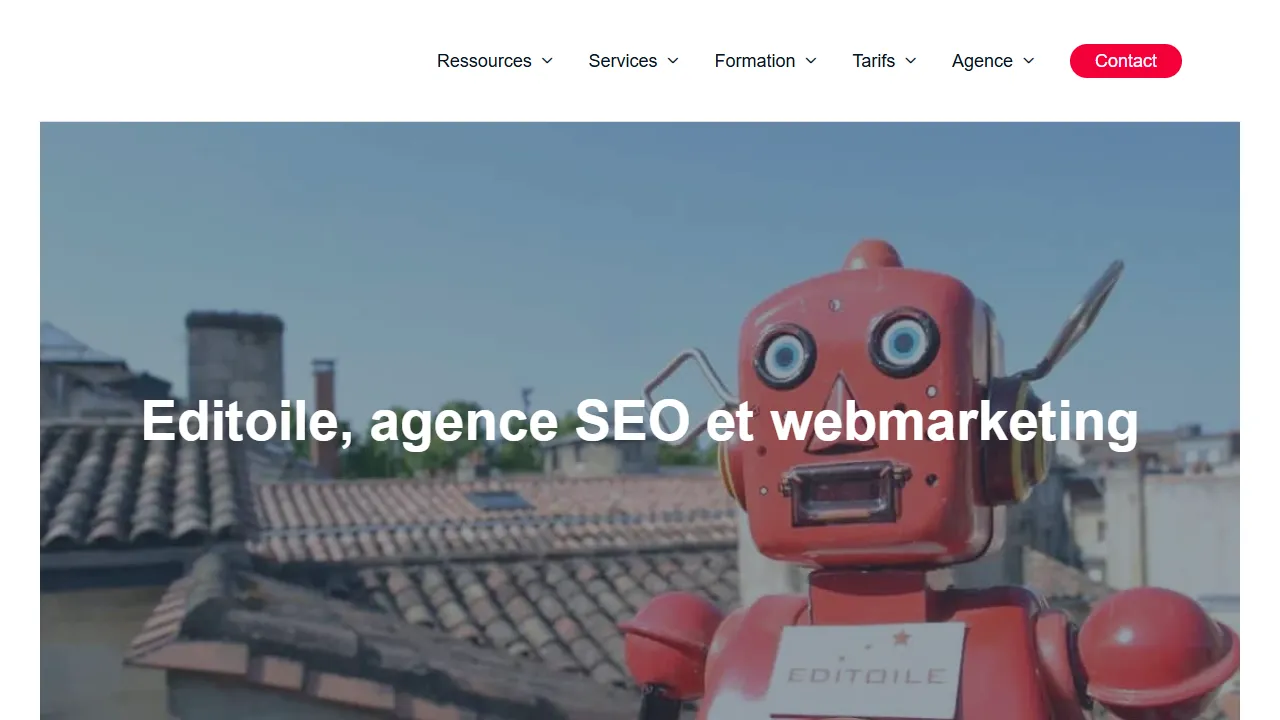 Screenshot of Editoile