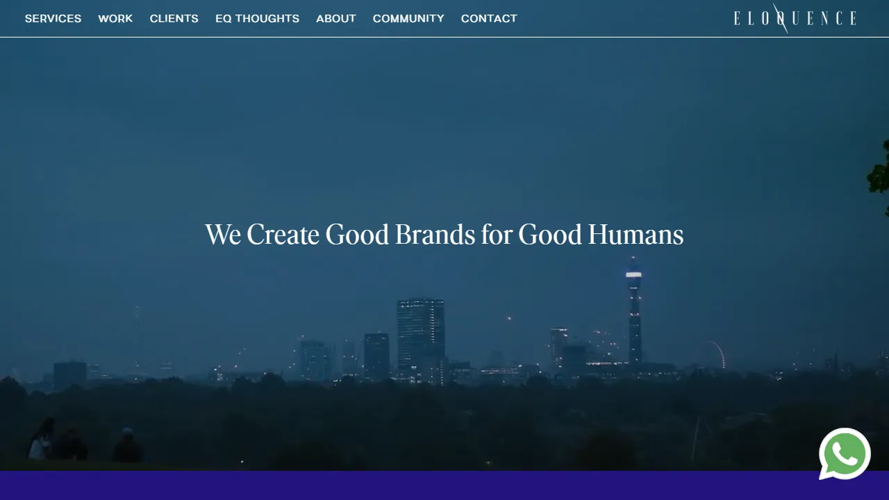 Screenshot of ELOQUENCE International