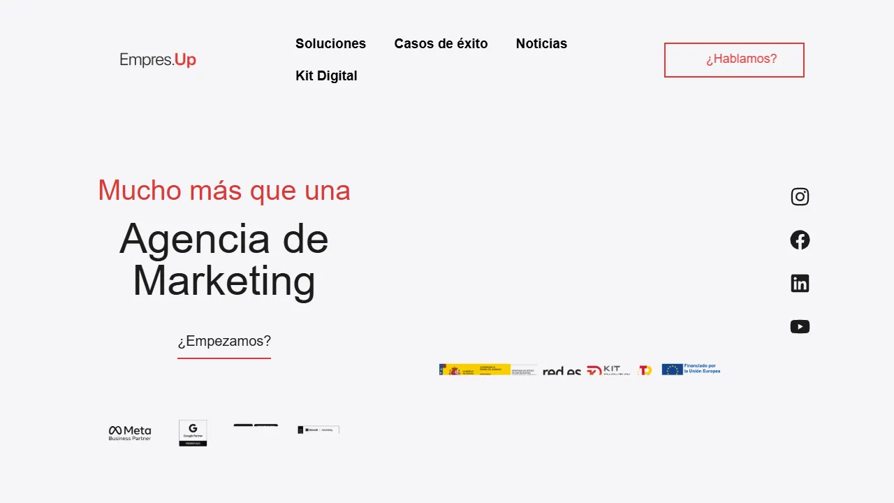 Screenshot of Empres.Up