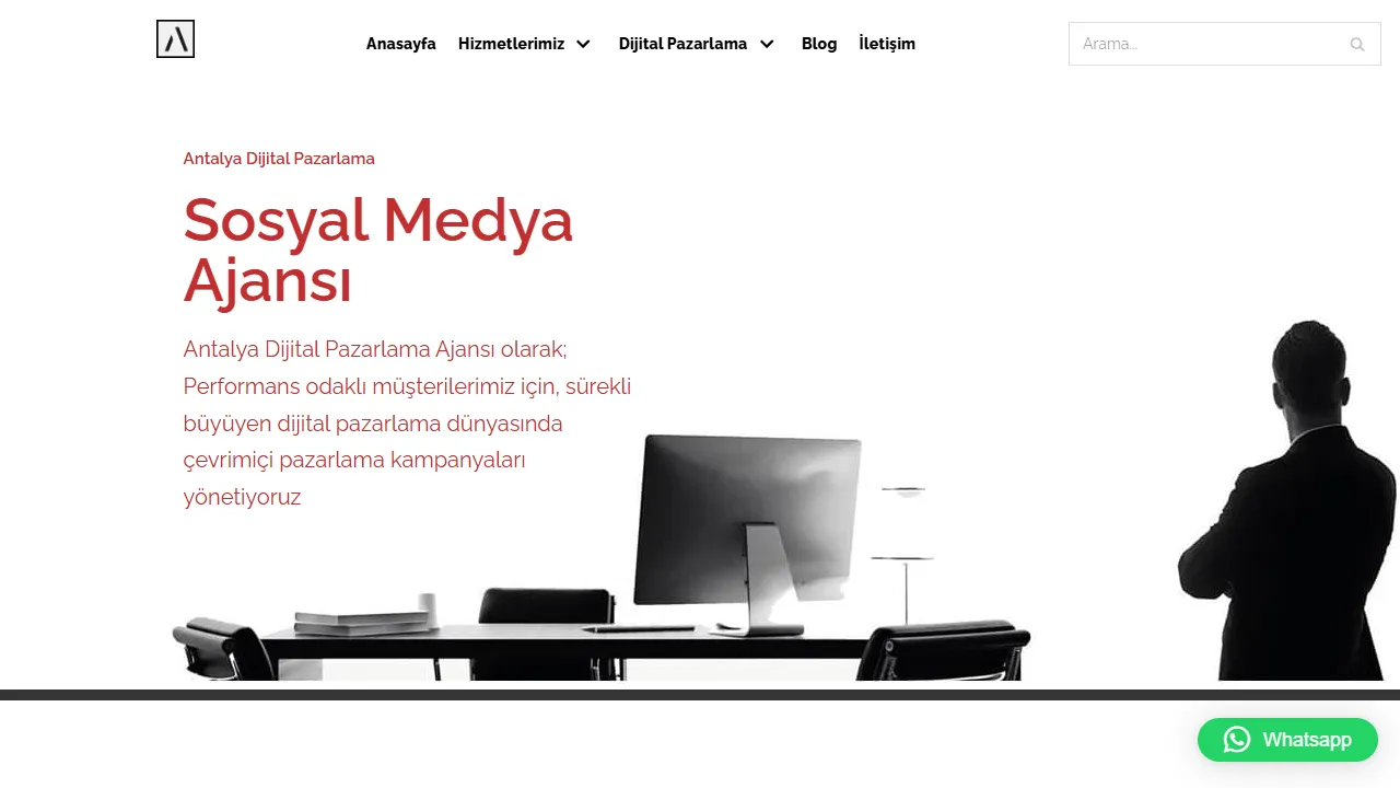 Screenshot of Emre Aksu Dijital Pazarlama