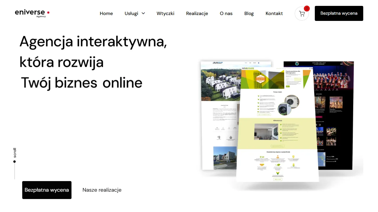 Screenshot of ENIVERSE