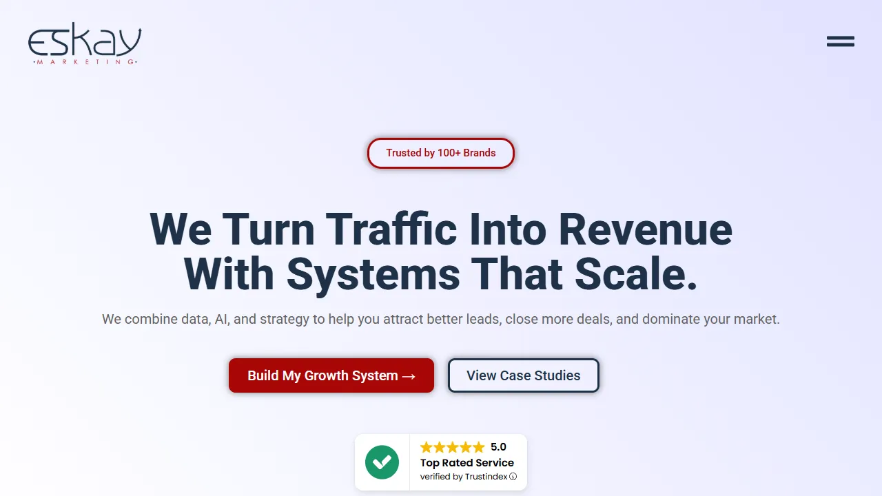 Screenshot of Eskay Marketing