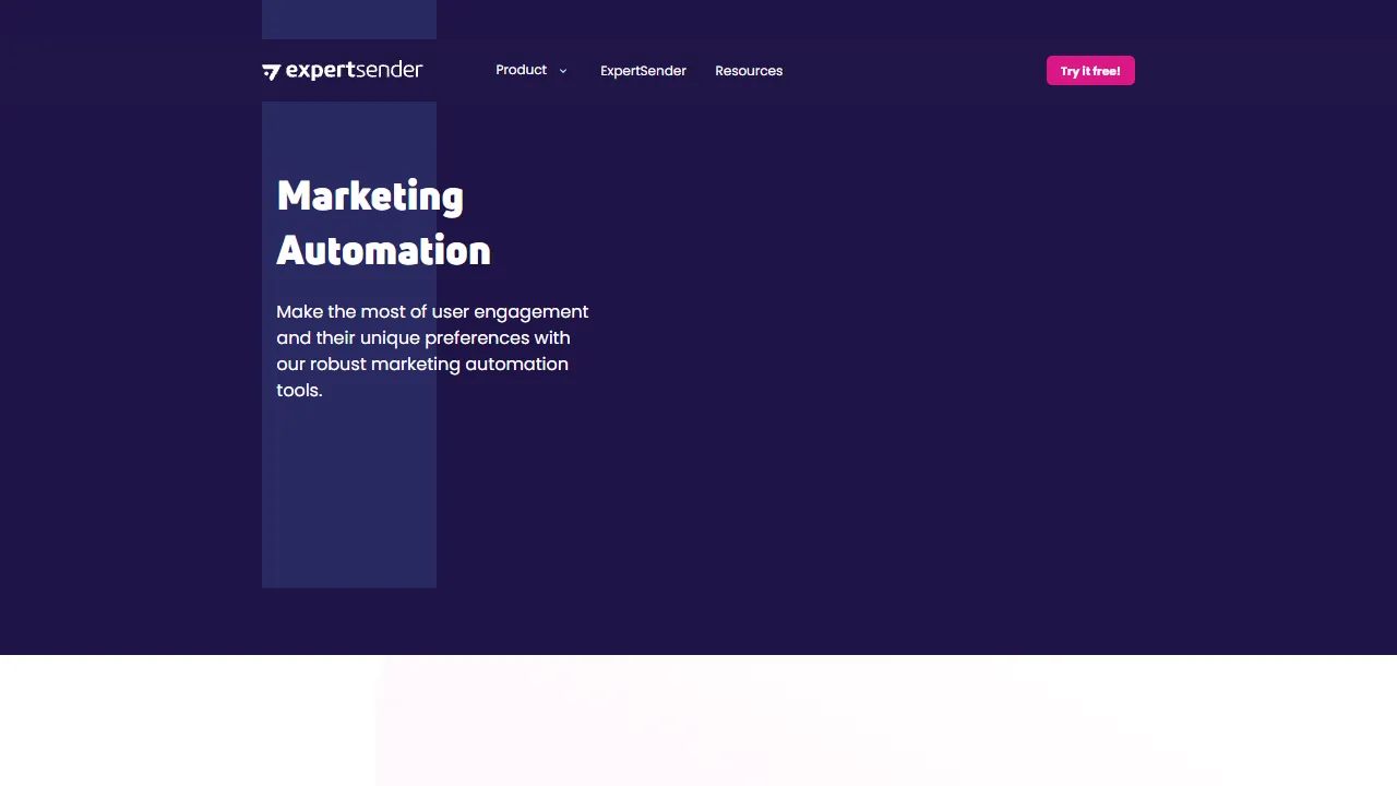 Screenshot of ExpertSender S.A.