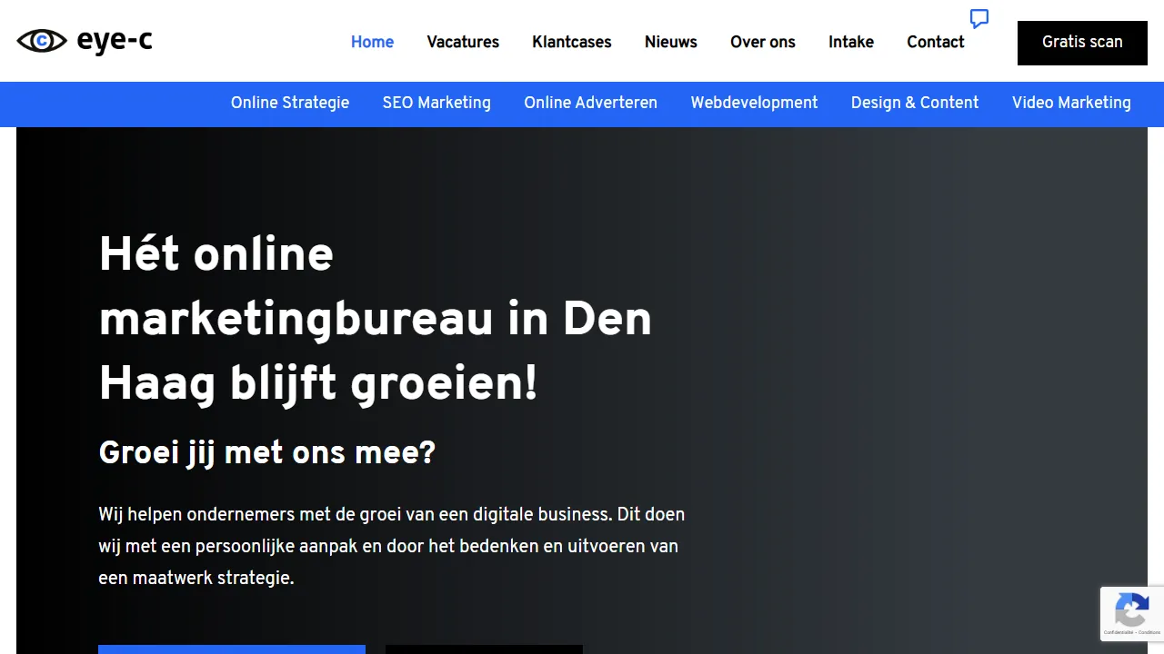 Screenshot of Eye-C Multimedia