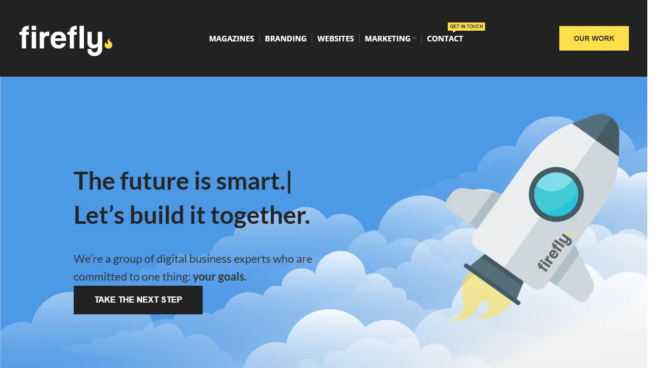 Screenshot of Firefly New Media UK