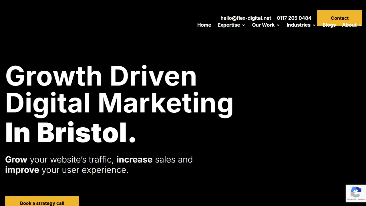 Screenshot of Flex Digital