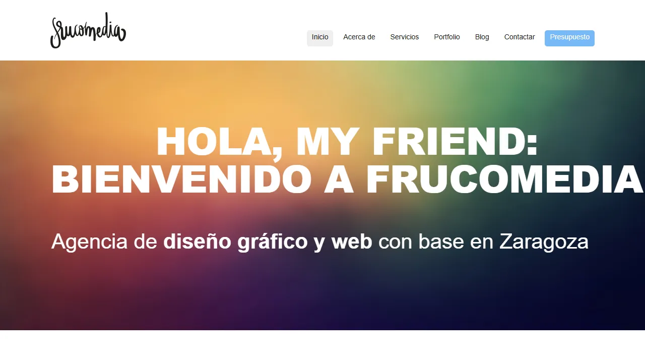 Screenshot of Frucomedia