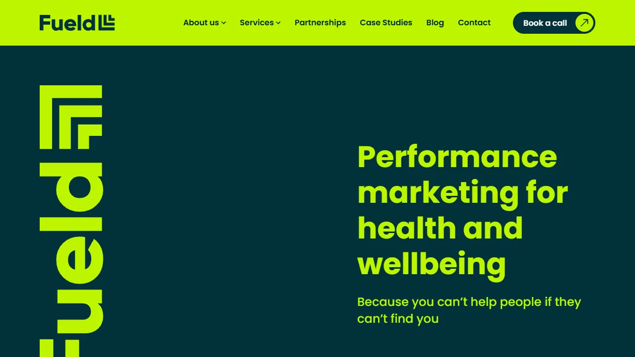 Screenshot of Fueld - Paid Media & SEO