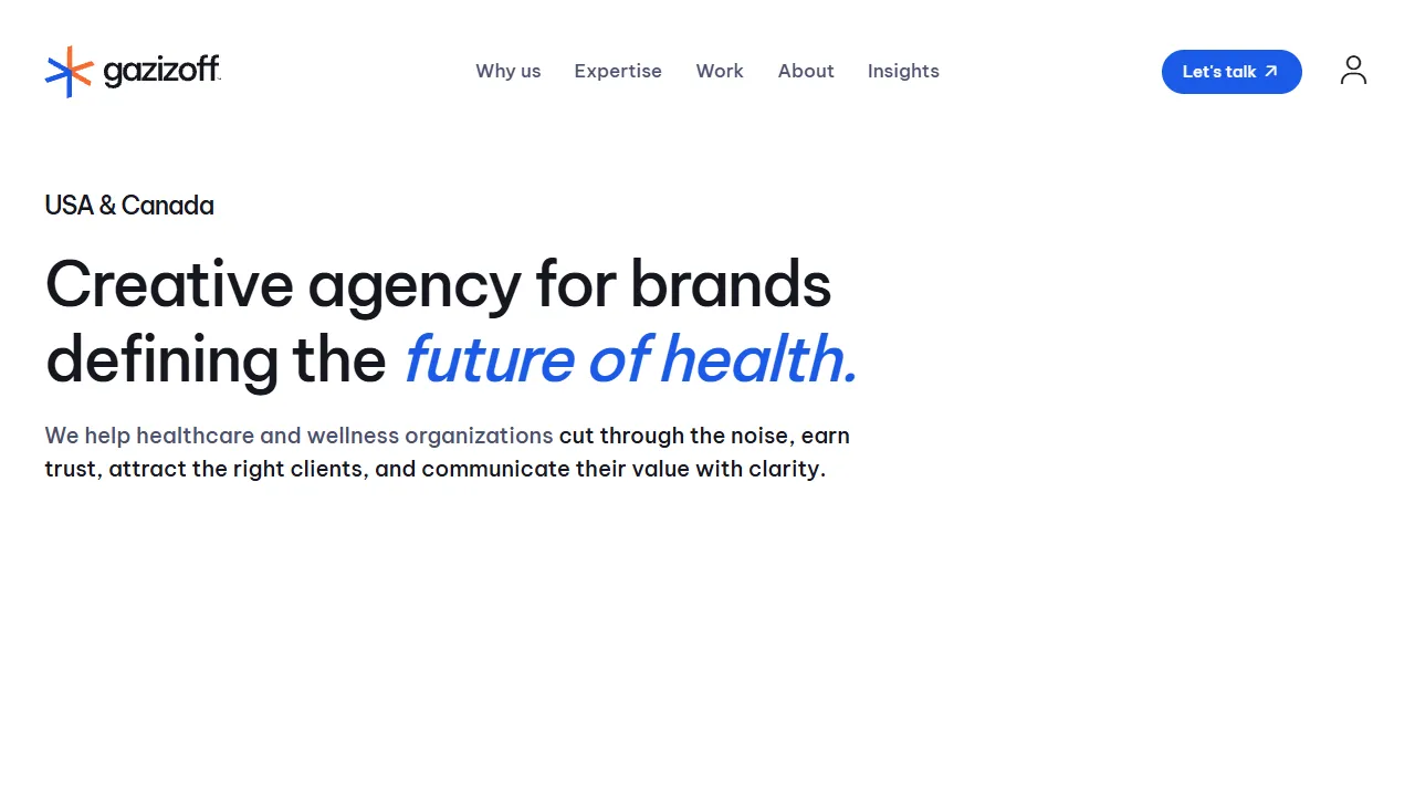 Screenshot of Gazizoff Digital