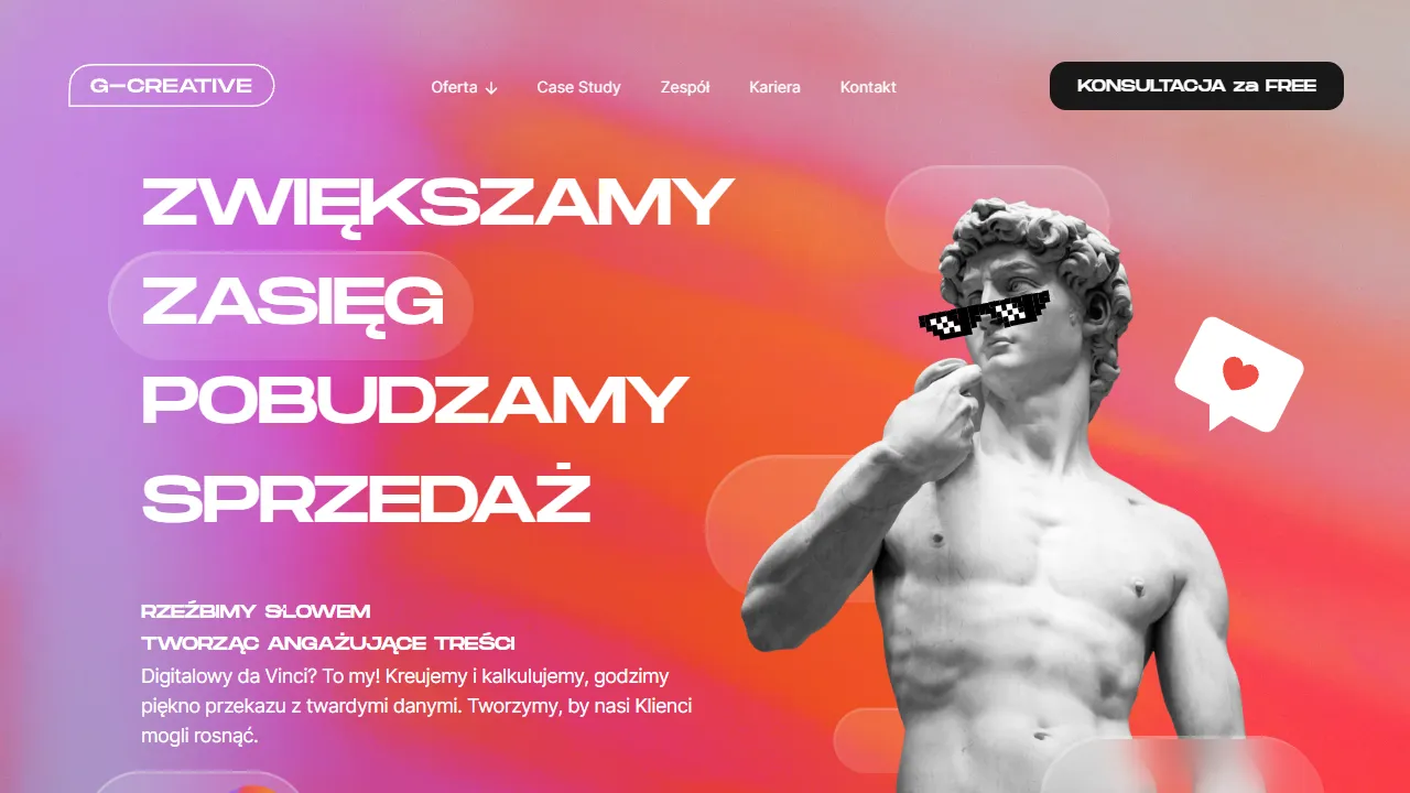 Screenshot of Globe System - Agencja marketingowa