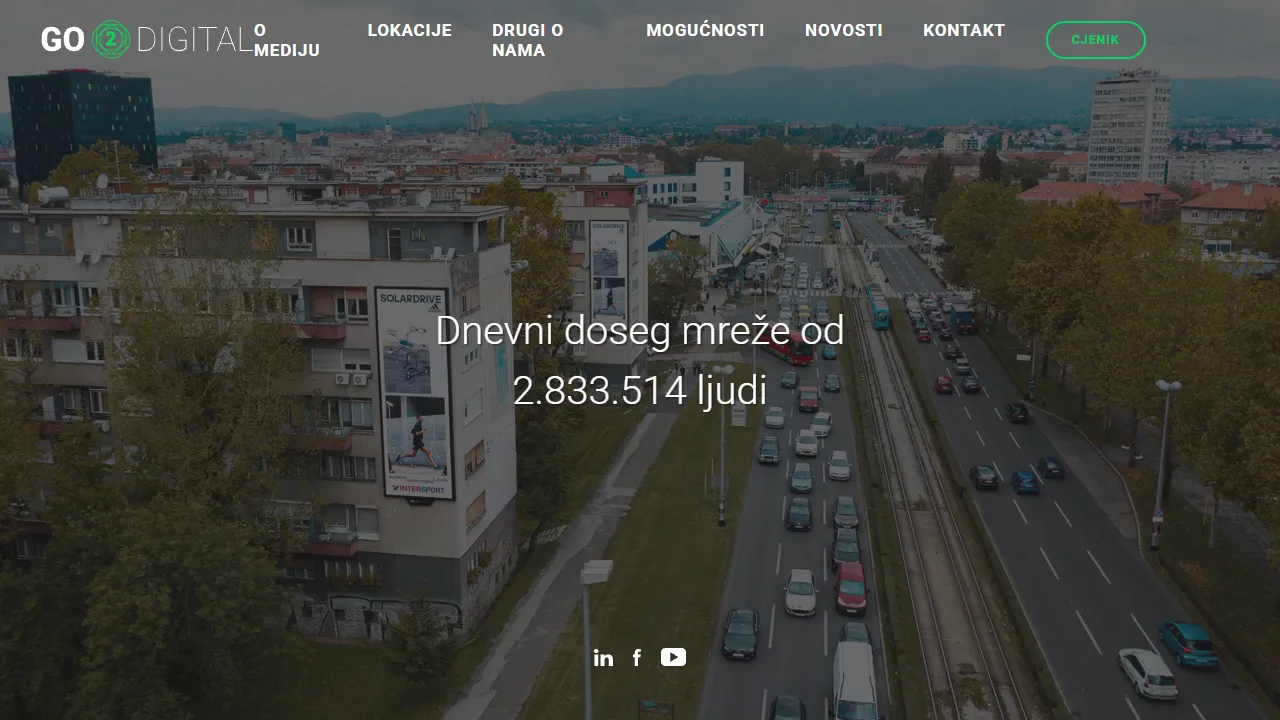 Screenshot of Go2Digital