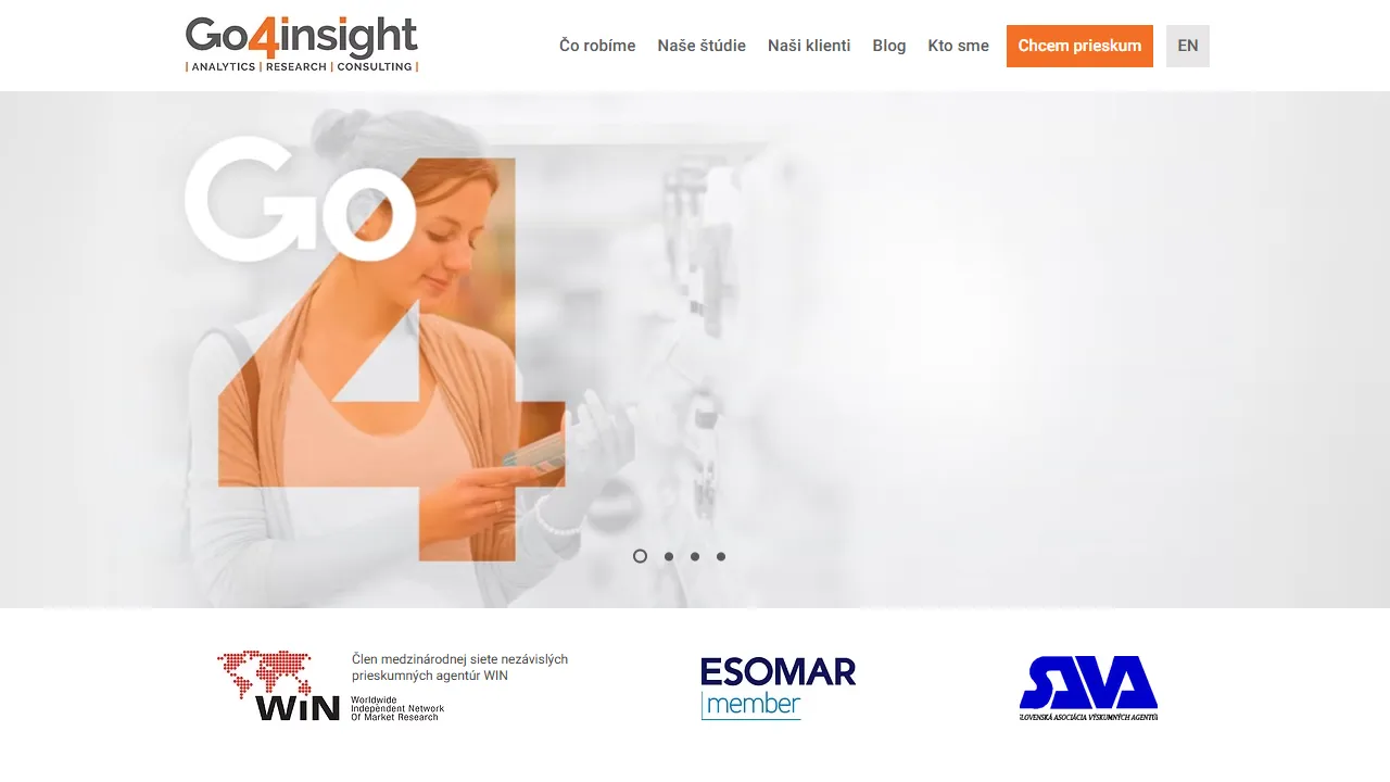 Screenshot of Go4insight