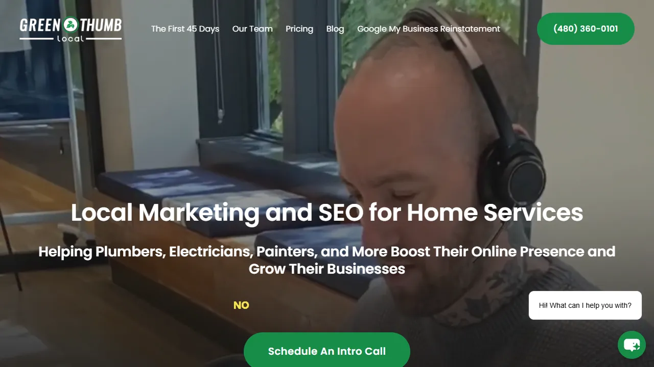 Screenshot of Green Thumb Local