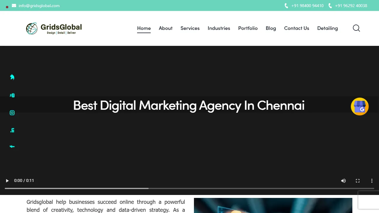 Screenshot of GridsGlobal