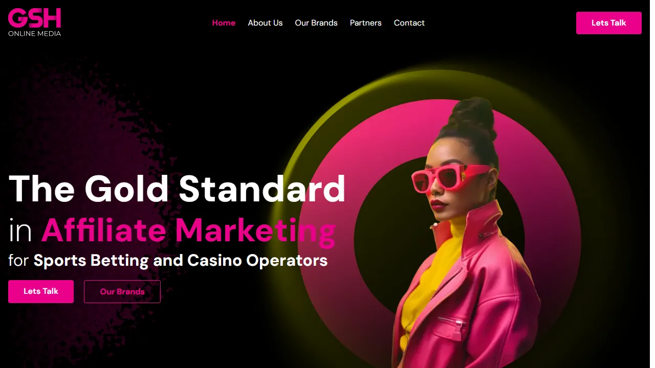 Screenshot of GSH Online Media