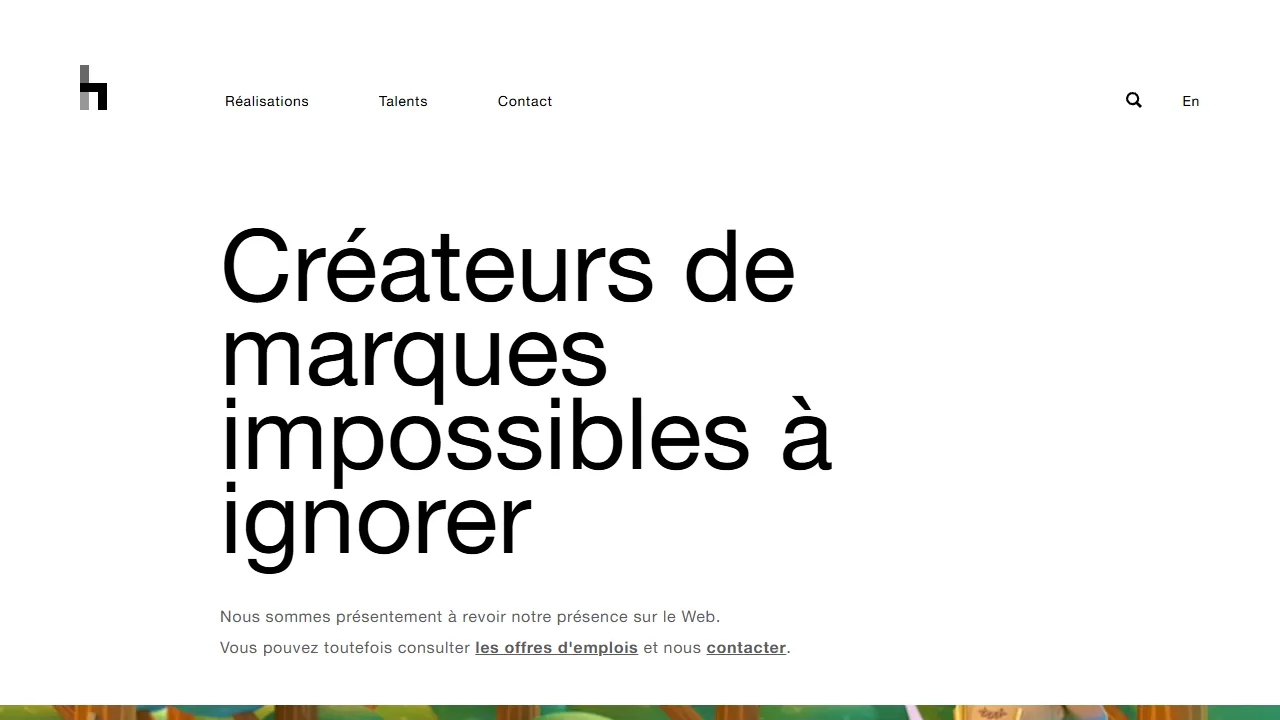 Screenshot of Havas Creative Canada