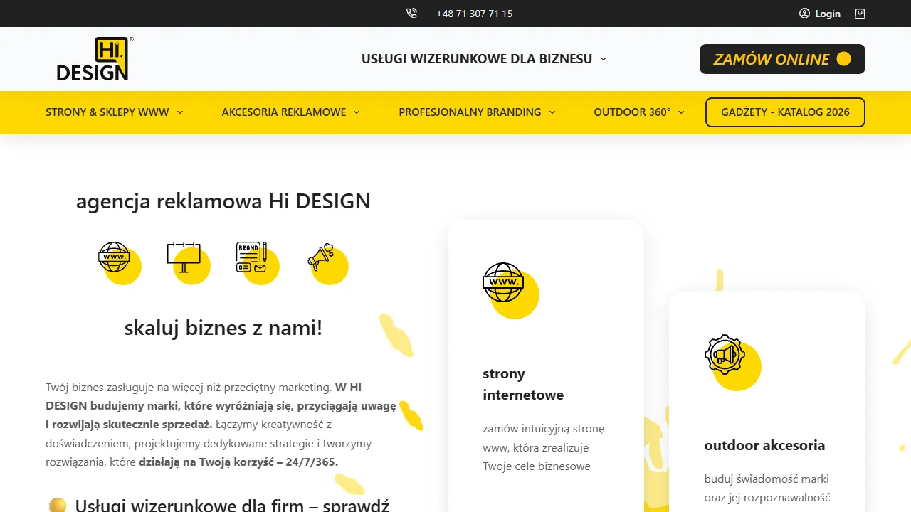 Screenshot of Hi DESIGN